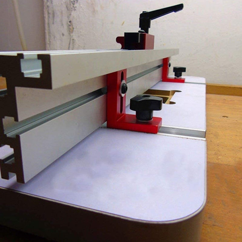 Fdit Miter Bar Slider, 11.81inch Aluminum Alloy Table Saw Gauge Rod with Adjustable Runner Woodworking Tool for Miter Sled Jigs - Image 4